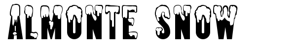 Almonte Snow font preview